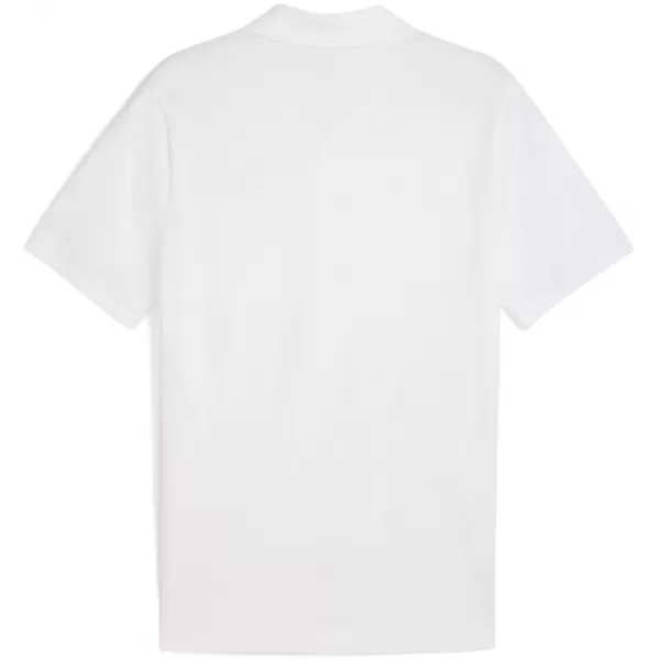  Мъжка тениска с яка PUMA ESS PIQUE POLO 682554-02 БЯЛО 