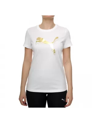 Риза PUMA ESS METALLIC TEE 684995-52 БЯЛ