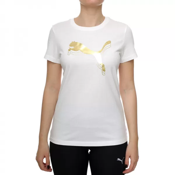  Риза PUMA ESS METALLIC TEE 684995-52 БЯЛ 