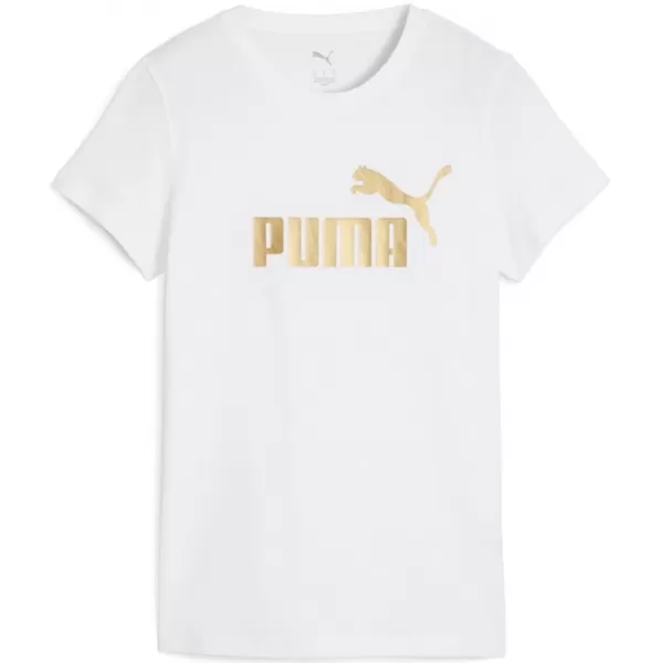  Риза PUMA ESS METALLIC NO. 1 LOGO TEE 631536-52 БЯЛ 