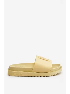 Дамски чехли BIG STAR JJ274A305 YELLOW Big Star Shoes