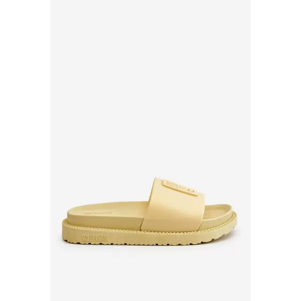  Дамски чехли BIG STAR JJ274A305 YELLOW Big Star Shoes 