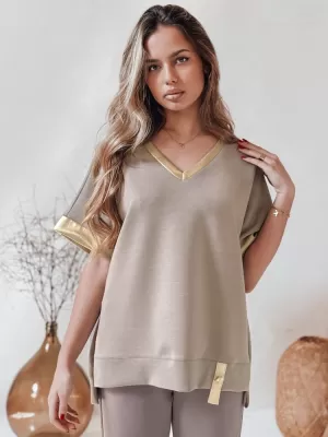Риза DSTREET SHINE LOVE RY2911 БЕЖОВО