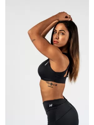 Спортен сутиен STRONG BEAUTY 424 ЧЕРЕН Nebbia