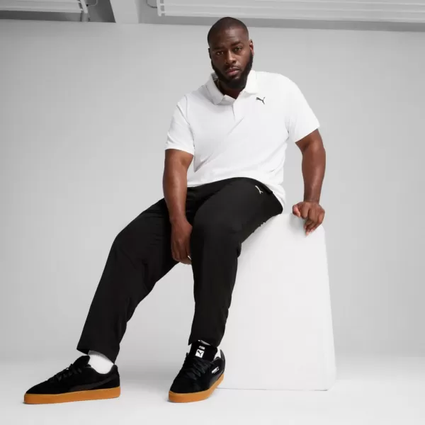  Мъжка тениска с яка PUMA ESS PIQUE POLO 682554-02 БЯЛО 