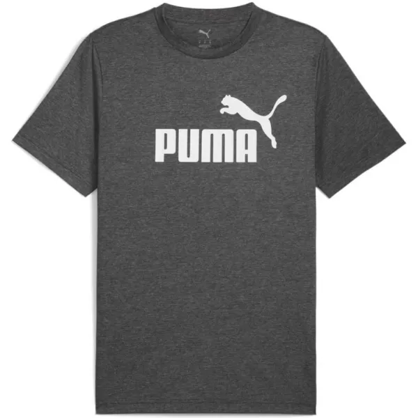  Мъжка тениска PUMA ESS NO. 1 LOGO HEATHER TEE 682550-01 ЧЕРЕН 