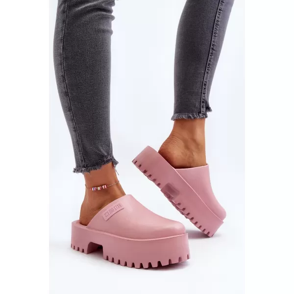  Дамски чехли BIG STAR NN274020 PINK Big Star Shoes 