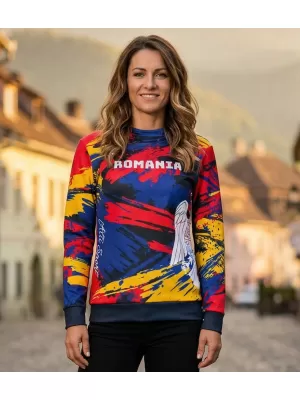 Дамски първокласен функционален суичър ALTISPORT VOJ/ALW036RO/MI01 ГОД