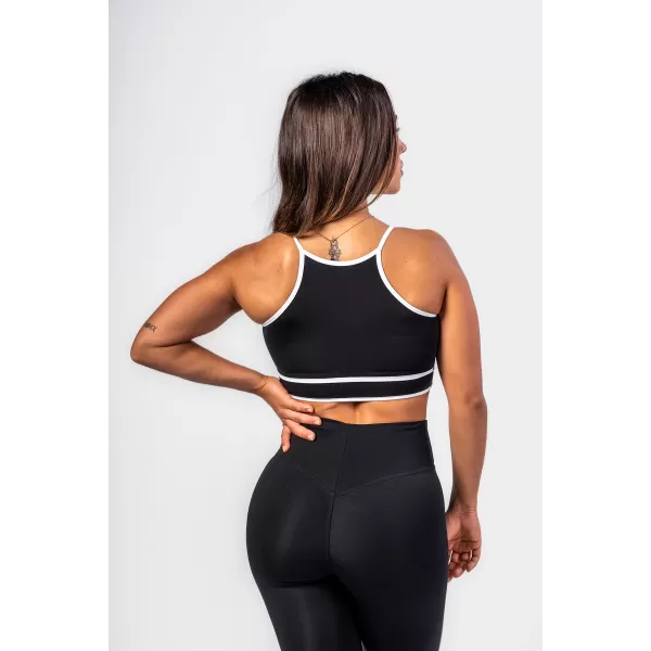  Спортен сутиен със средна опора MY RULES 608 BLACK Nebbia 