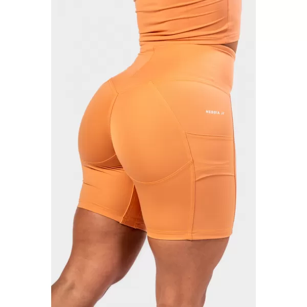  Велосипедки с висока талия ELITE 467 ORANGE Nebbia 