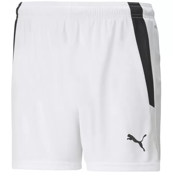  Дамски къси панталони PUMA TEAMLIGA SHORTS W 704936_04 PUMA WHITE/PUMA BLACK 
