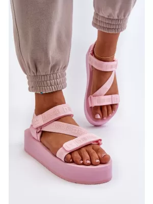 Дамски сандали BIG STAR NN274A533 PINK Big Star Shoes