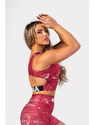 Кроп топ ROUGH GIRL 617 RED Nebbia