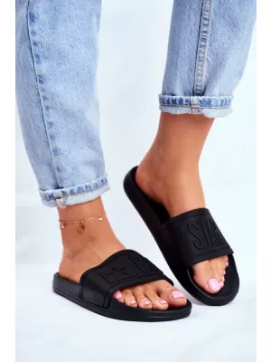 Модни дамски чехли BIG STAR DD274A271 BLACK Big Star Shoes
