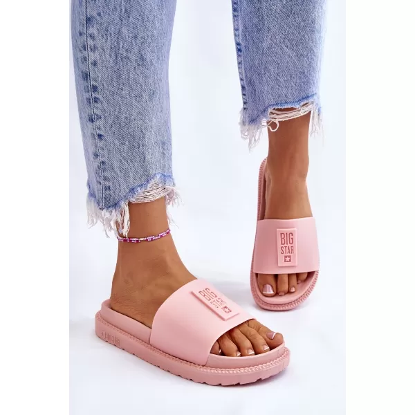  Дамски чехли BIG STAR LL274425 PINK Big Star Shoes 