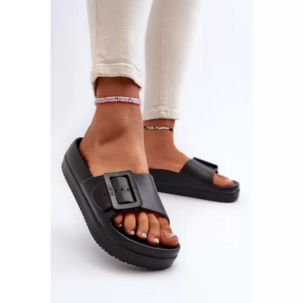  Дамски чехли BIG STAR NN274A662 BLACK Big Star Shoes 