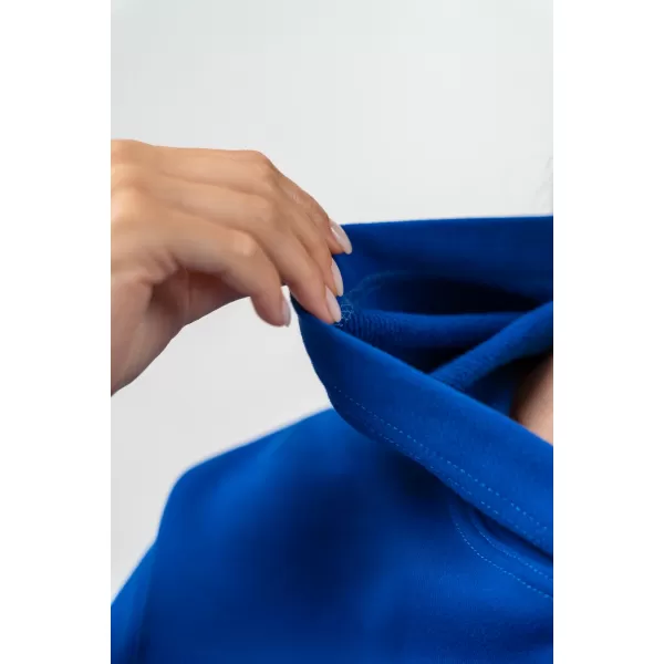  Oversize суичър с качулка GYM RAT 256 BLUE Nebbia 