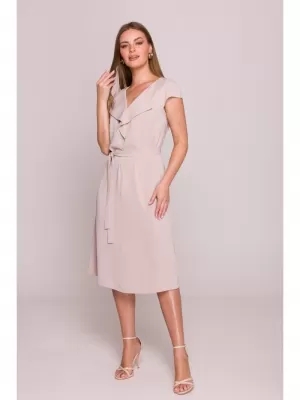 Рокля STYLOVE S411 БЕЖОВО