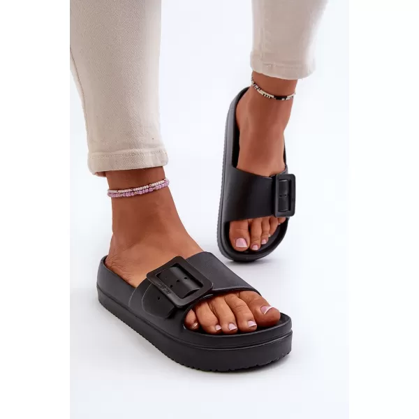  Дамски чехли BIG STAR NN274A662 BLACK Big Star Shoes 