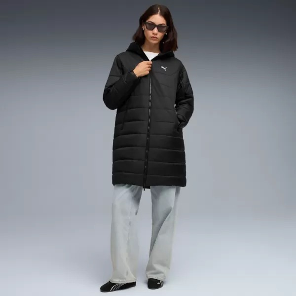  Дамско палто PUMA ESS HOODED PADDED PARKA 685232-01 ЧЕРЕН 