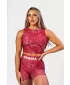 Кроп топ ROUGH GIRL 617 RED Nebbia