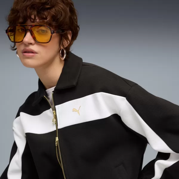  Дамско яке PUMA T7 RELAXED TRACK JACKET 632137-01 ЧЕРНО 