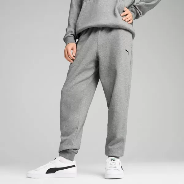  Мъжки спортен панталон PUMA ESS SWEATPANTS FL CL 682614-03 СИВО 