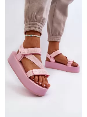 Дамски сандали BIG STAR NN274A533 PINK Big Star Shoes