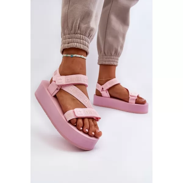  Дамски сандали BIG STAR NN274A533 PINK Big Star Shoes 