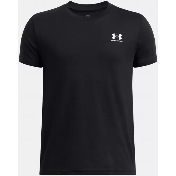  Момчешка тениска UNDER ARMOUR B SPORTSTYLE LC SS 1389962-001 ЧЕРЕН 