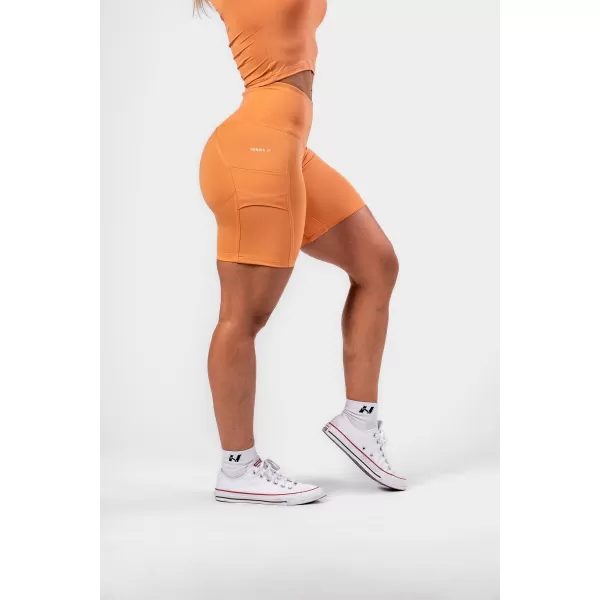 Велосипедки с висока талия ELITE 467 ORANGE Nebbia 
