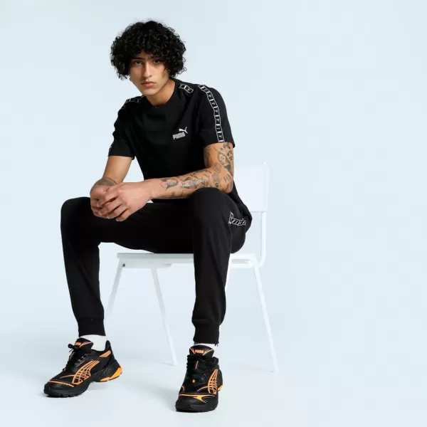  Мъжка тениска PUMA ESS TAPE TEE 684674-01 ЧЕРЕН 
