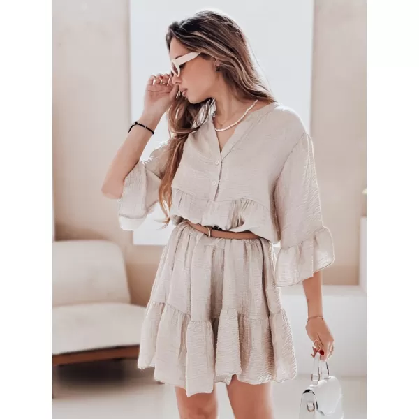  Рокля DSTREET LYVONNE EY2615 БЕЖОВО 