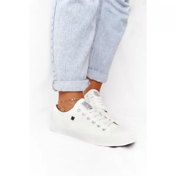  Дамски маратонки BIG STAR V274869 WHITE Big Star Shoes 