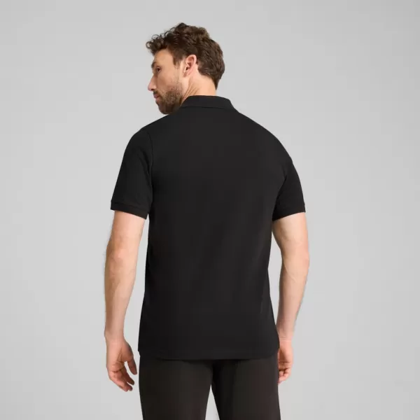  Мъжка тениска с яка PUMA ESS PIQUE POLO 682554-01 ЧЕРЕН 