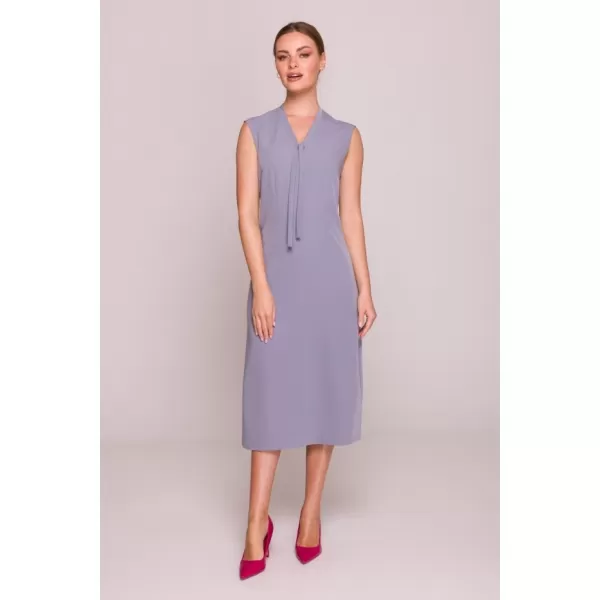  Рокля STYLOVE S410 ГЪЛЪБОВО СИВО 