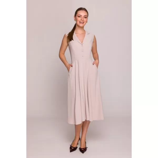  Рокля STYLOVE S409 БЕЖОВО 