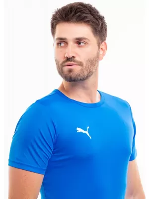 Мъжки фланелка PUMA TEAMRISE MATCHDAY JERSEY 706132-02 СИНЬО