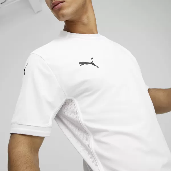  Риза PUMA TEAMFINAL JERSEY 705737_04 PUMA WHITE/BLACK/FEATHERGRAY 