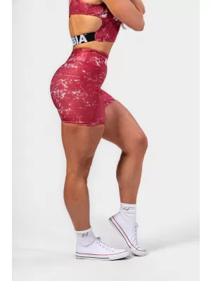 Къси панталони HAMMIES 615 RED Nebbia с висока талия 5 инча