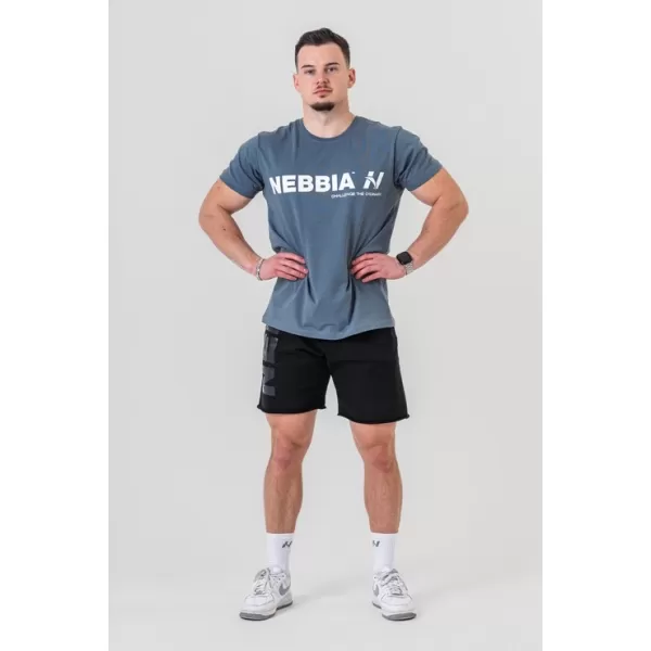  Тениска GYM ESSENTIALS 380 GREY Nebbia 