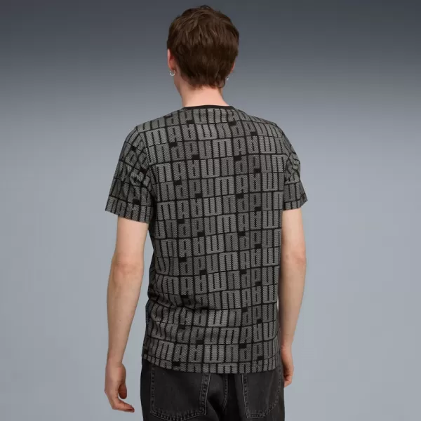  Мъжка тениска PUMA ESS LOGO LAB AOP TEE 688185-01 ЧЕРЕН 
