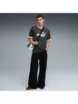 Мъжко трико PUMA ESS STRIPED JERSEY 688263-01 ЧЕРЕН