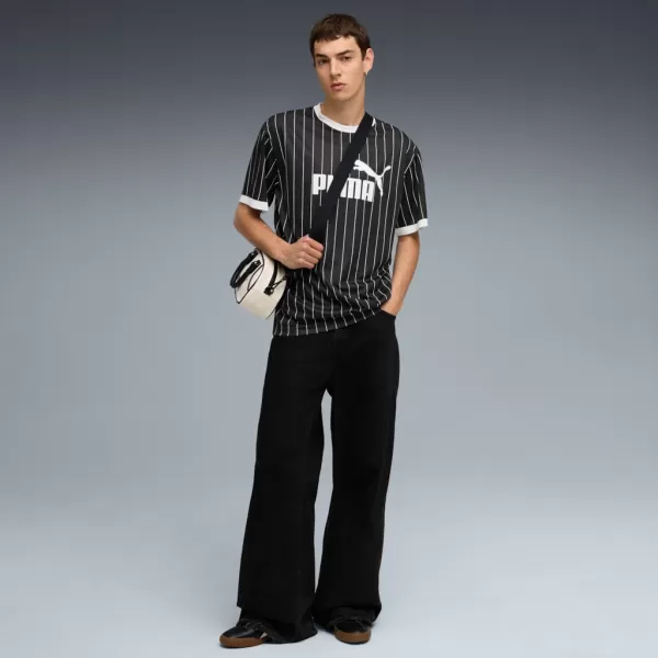  Мъжко трико PUMA ESS STRIPED JERSEY 688263-01 ЧЕРЕН 
