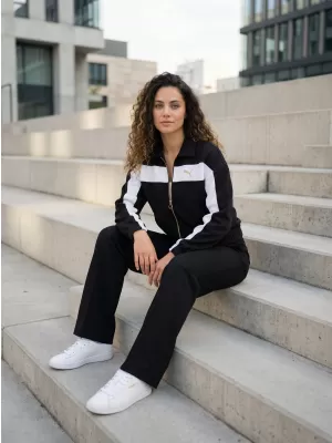 Дамско яке PUMA T7 RELAXED TRACK JACKET 632137-01 ЧЕРНО