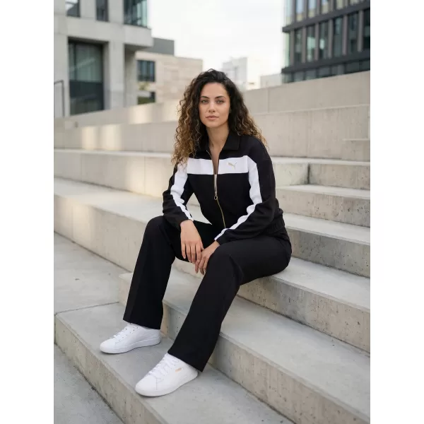  Дамско яке PUMA T7 RELAXED TRACK JACKET 632137-01 ЧЕРНО 