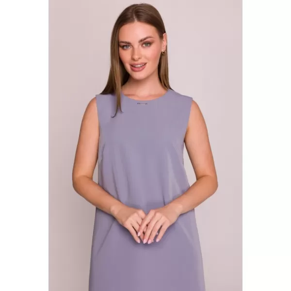 Рокля STYLOVE S408 ГЪЛЪБОВО СИВО 
