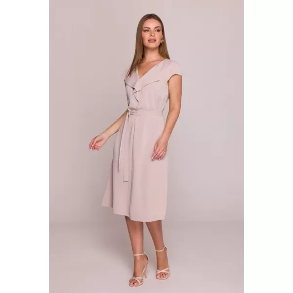  Рокля STYLOVE S411 БЕЖОВО 