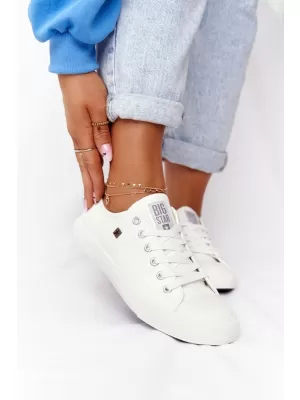 Дамски маратонки BIG STAR V274869 WHITE Big Star Shoes