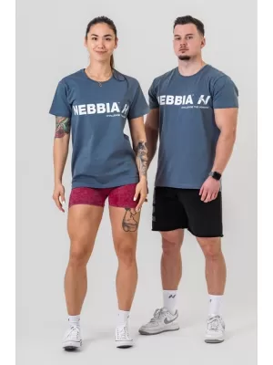 Тениска GYM ESSENTIALS 380 GREY Nebbia